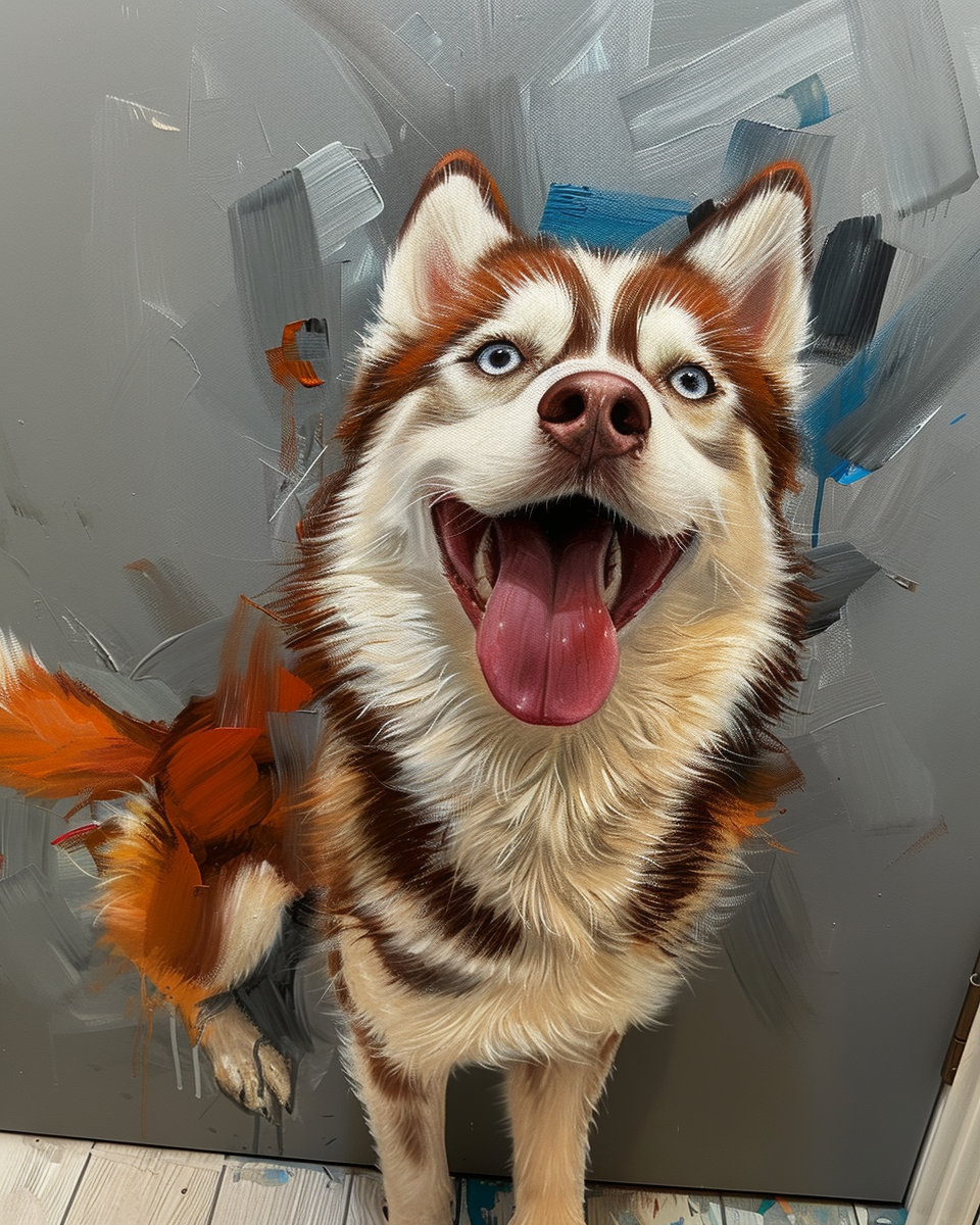 🐾 Tailored Tails Portraits - Your Pet's Personality in Art